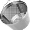 Reusable Coffee Filters 8-12 Cup Permanent Coffee Filters Basket Washable Compatible with Mr. Coffee Black & Decker Coffee Maker Filter Parts