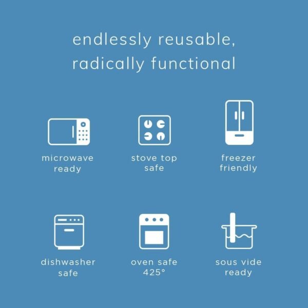 Stasher Platinum Silicone Food Grade Reusable Storage Bag, Clear (Snack) | Reduce Single-Use Plastic | Cook, Store, Sous Vide, or Freeze | Leakproof, Dishwasher-Safe, Eco-friendly | 12 Oz - Image 2