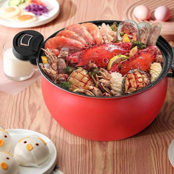 High Capacity Pressure Cooking Pots Scratch Cooker Efficient Thickened Iron Cookware Kitchen Accessory - Image 6