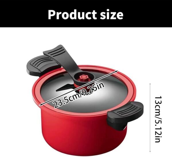 High Capacity Pressure Cooking Pots Scratch Cooker Efficient Thickened Iron Cookware Kitchen Accessory - Image 7