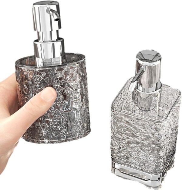 Glass Soap Dispenser Foam Soap Dispenser With Glass Refillable Hand Soap Dispenser Worktop Soap Dispenser - Image 7
