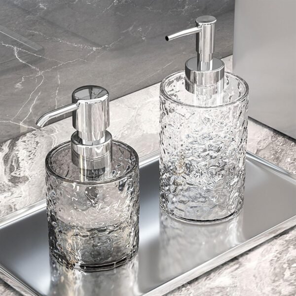 Glass Soap Dispenser Foam Soap Dispenser With Glass Refillable Hand Soap Dispenser Worktop Soap Dispenser - Image 8