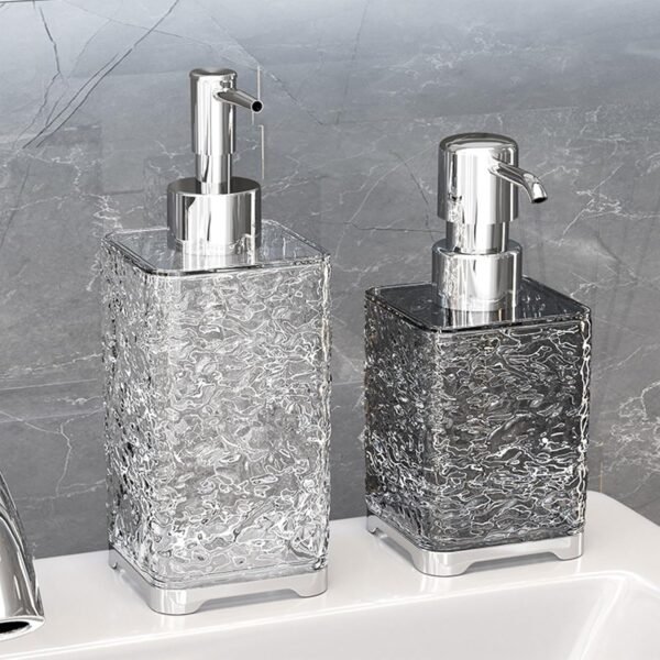 Glass Soap Dispenser Foam Soap Dispenser With Glass Refillable Hand Soap Dispenser Worktop Soap Dispenser - Image 4
