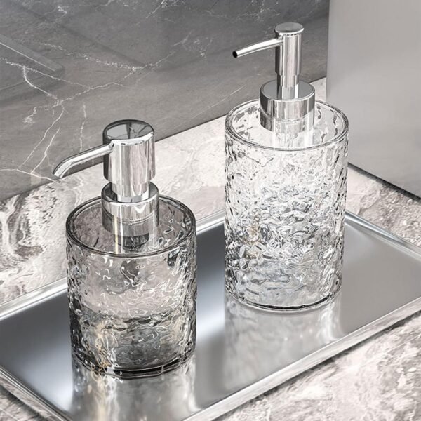 Glass Soap Dispenser Foam Soap Dispenser With Glass Refillable Hand Soap Dispenser Worktop Soap Dispenser - Image 5