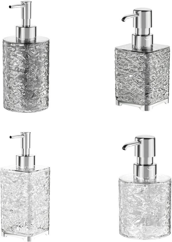 Glass Soap Dispenser Foam Soap Dispenser With Glass Refillable Hand Soap Dispenser Worktop Soap Dispenser - Image 8