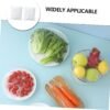 3sets Disposable Elastic Dish Covers Translucent Food Bowl Covers Elastic Food Covers Clear Reusable Dish Covers Elastic Bowl Covers Clear Bathing Caps Plastic 200pcs*3 - Image 3