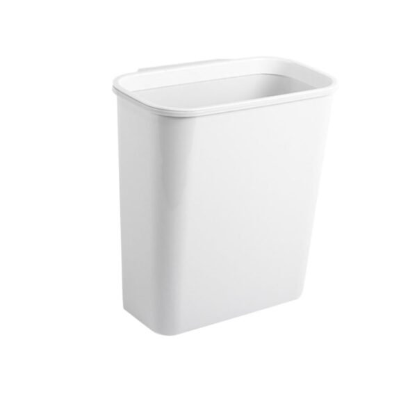 Garbage Can Outside Trash Can with Lid Compost Bin Kitchen Door Hanging Trash Can Kitchen Cabinet Trash Bin Outdoor Trash Cans Office Bin with Lid Outdoor Bin Plastic White