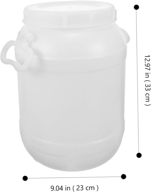 Composting Bin Waste Recycle Compost Bin Kitchen Trash Container Airtight Containers Rubbish Trash Bin Kitchen Garbage Bin Bucket Compost Pail Dog Poop Garbage Can Outdoor Plastic - Image 6
