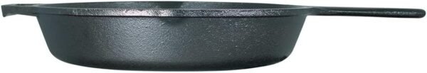 Lodge Cast Iron Skillet with Red Silicone Hot Handle Holder, 10.25-inch - Image 3