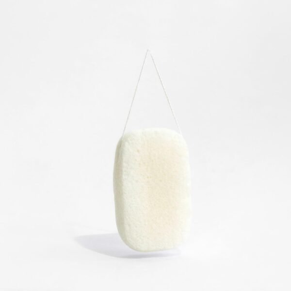 The Compostable Konjac Sponge, Exfoliating Body Sponte, 100% Natural Plant-Fiber, Gentle Exfoliation, Smoother Skin, 1 Each - Image 2