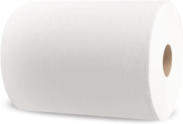Morsoft by Morcon W106 Paper Towel Dispenser Refill, 10 Inch Paper Towel Roll, White, 100% Recycled Fiber, 10 x 800ft, 6 Rolls, Ideal Paper Towel Rolls for Dispenser - Image 5
