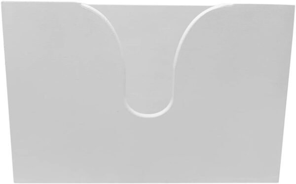 Bamboo Paper Towel Dispenser, Paper Towel Holder Wall Mount & Countertop for Kitchen and Restroom Decor - Holds Multifold Paper Towel, C Fold, Trifold Hand Tissue Napkins. - Image 9