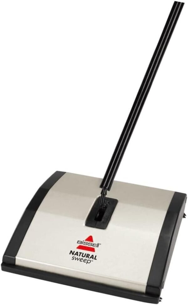 Bissell Natural Sweep Carpet and Floor Sweeper with Dual Brush Rotating System and 2 Corner Edge Brushes, 92N0A, 4.2 lb. - Image 8