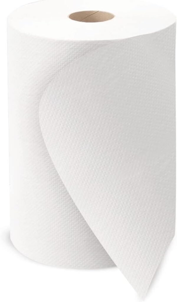 Morsoft by Morcon W106 Paper Towel Dispenser Refill, 10 Inch Paper Towel Roll, White, 100% Recycled Fiber, 10 x 800ft, 6 Rolls, Ideal Paper Towel Rolls for Dispenser - Image 6