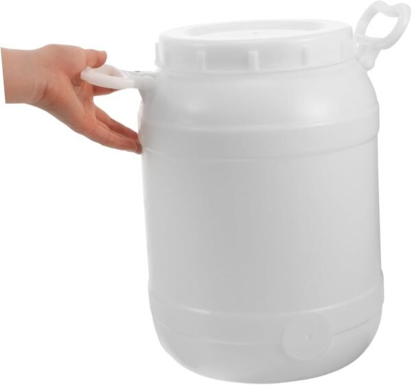 Compost Bin for Kitchen Bucket Dog Poop Garbage Can Outdoor Bins Food Waste Pantry Recycle Containers Compost Pail Automatic Trash Bin Lid Kitchen Trash Container Airtight Plastic - Image 5