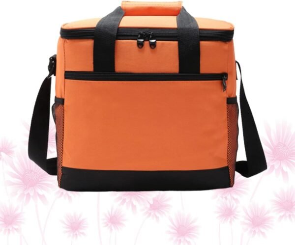 Toddmomy Food Cooler Bag Lunch Freezable Hot Bags for Women Heatable Pen Cooler Travel Case Tote Picnic Womens - Image 7