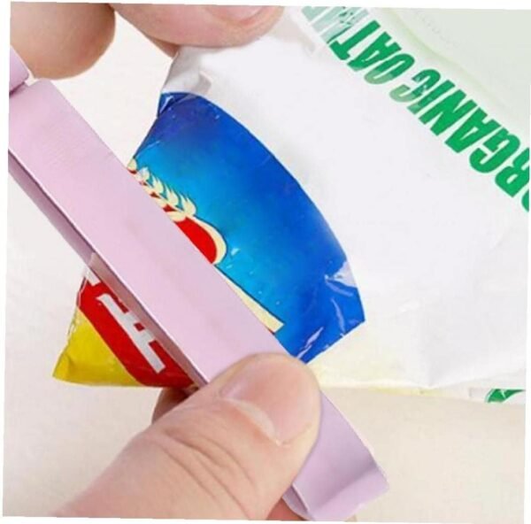 12 Pieces Food Clips, Plastic Food Bag Clips Reusable Bag Clips for Food Storage Colorful Sealing Clips for Snack, Coffee, Home, Kitchen, Travel, Camping (3 Sizes) - Image 7