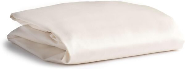 Naturepedic Organic Crib Mattress Sheet - Crib Fitted Sheet for Standard Crib Mattress - Soft and Breathable Cotton Crib Sheet - Ivory - 52"x28" - Image 9