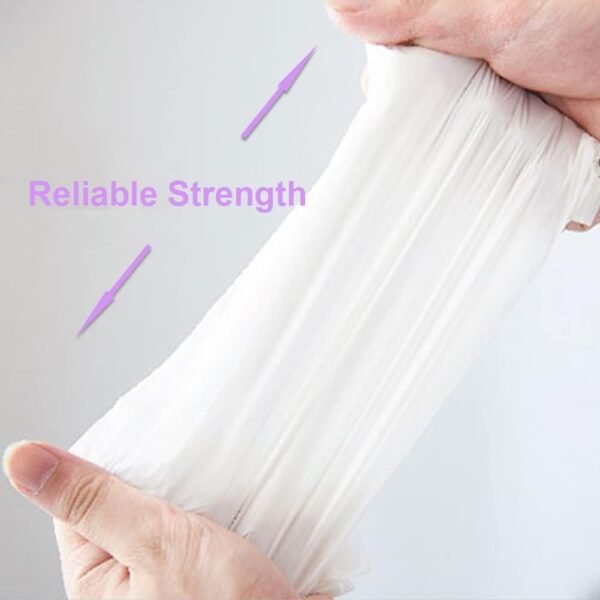 Trash Bags 13 Gallon Tall Kitchen Garbage Bags, Inwaysin Recycle Bags, Biodegradable White Trash Bags, 75ct - Image 6