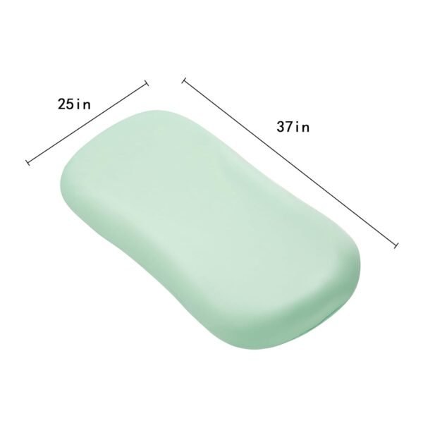 Lucakuins Baby Lounger, Bionic Design Baby Nest Sleeper, Baby Lounger for Newborn 0-24 Months, Soft Organic Cotton Breathable Lounger Pillow for Infants (Lovely Green) - Image 5