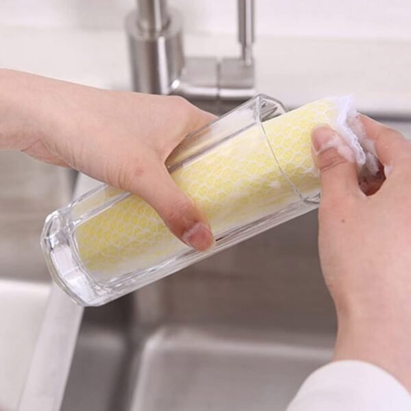 5pcs Cup Sponge Net Sponge Sponges Kitchen Cleaning Sponges Dish Sponge Bowl Sponge Car Sponge Natural Sponge Scourer Cleaning Sponge Kitchen Scrubber Sponges Dishwasher Sponge - Image 9