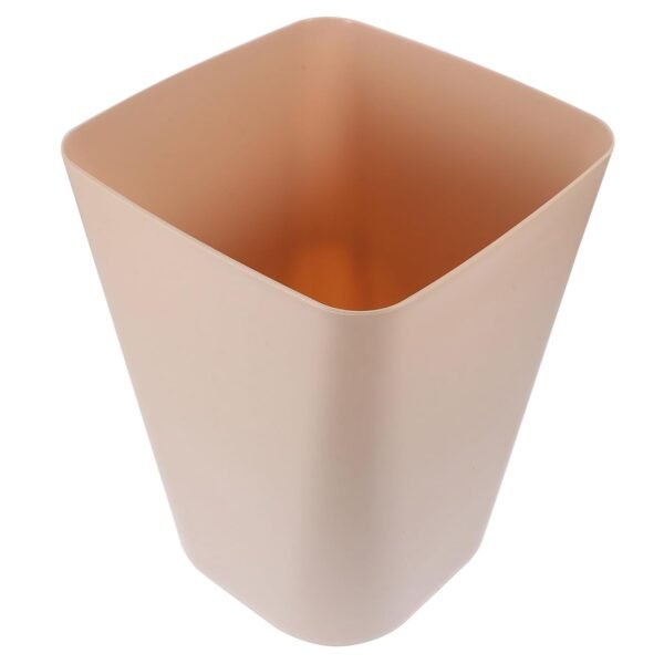 SECFOU Garbage Can Compost Bin Wicker Baskets Washing Refills Trasharoo Dispenser Outdoor Trash Can Woven Trash Can Kitchen Garbage Bin Bathroom Bin Gal Containers Can Trash Can Plastic