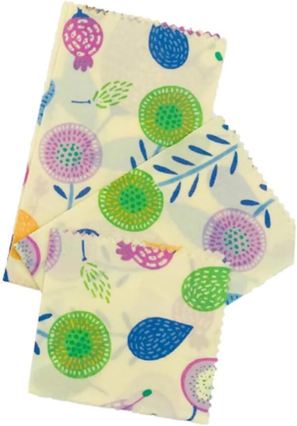 ABOOFAN 6 Pcs Beeswax Wrap Food Wrapper Food Storage Wrap Reusable Food Wrap Food Wraps Food Preservation Cloths Beewax Wraps Sandwich - Image 4
