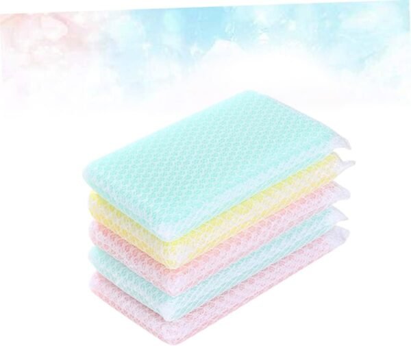SECFOU 15 Pcs Dish Sponge Cleaning Sponge Sponges Kitchen Natural Sponge Scourer Bowl Sponge Sponges for Cleaning Dishwasher Sponge Car Sponge Cup Sponge Scrubber Sponges Net Sponge - Image 4