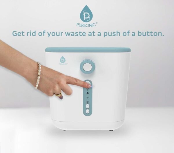 Electric Kitchen Composter - 3L Indoor Odorless Smart Composter with Detachable Carbon Filter - Countertop Compost Bin Turns Waste into Natural Fertilizer for Plants (White) - Image 6