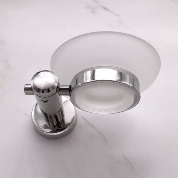 Cabilock 1 Set Wall Mount Soap Holder Stainless Steel Soap Holder Soap Tray Soap Organizer Bathroom Soap Holder Soap Basket Soap Dish - Image 2