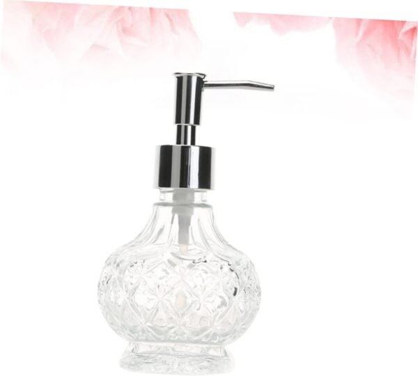 Liquid Soap Subpackaging Bottle Press Pump Bottle Shampoo Bottle Laundry Dispenser Toothpaste Dispenser Cooler Lotion Containers with Pump Glass Subpackaging Container - Image 4