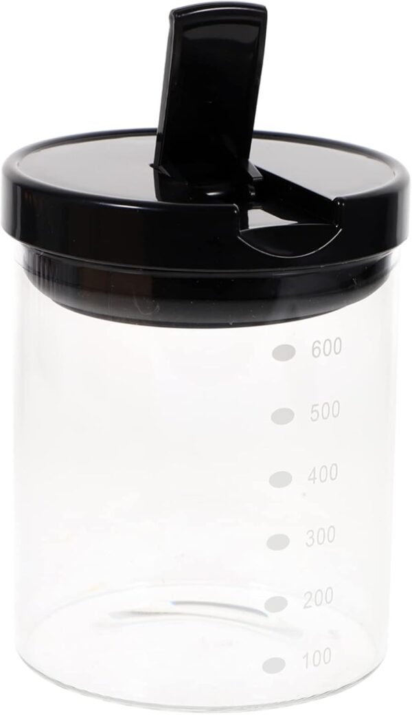 Food Storage Jar Housewarming Clear Food Jar Candy Jar Food Container Food Storage Canisters Housewarming Wide Mouth Mason Jars Party Grains Holder Food Jars Glass