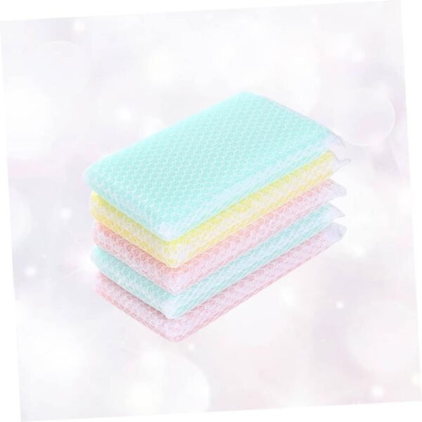 SECFOU 15 Pcs Dish Sponge Cleaning Sponge Sponges Kitchen Natural Sponge Scourer Bowl Sponge Sponges for Cleaning Dishwasher Sponge Car Sponge Cup Sponge Scrubber Sponges Net Sponge - Image 8
