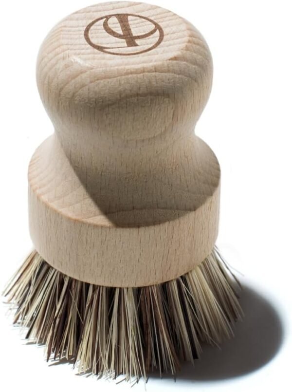 L'AVANT Collective Dish Scrubber | Plastic-Free, Bamboo | Eco-Friendly Alternative to Plastic Brushes | Ergonomic Design