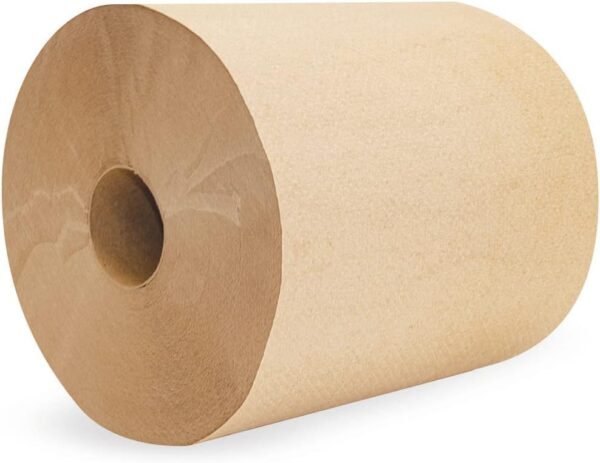 Morsoft by Morcon Paper R6800 Universal Hardwound Roll Towels, 100% Recycled Fibers, 6 Rolls X 800 ft Brown Paper Towels - Image 6