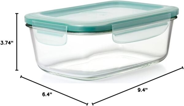 OXO Good Grips 8 Cup Smart Seal Glass Rectangle Container - Image 7