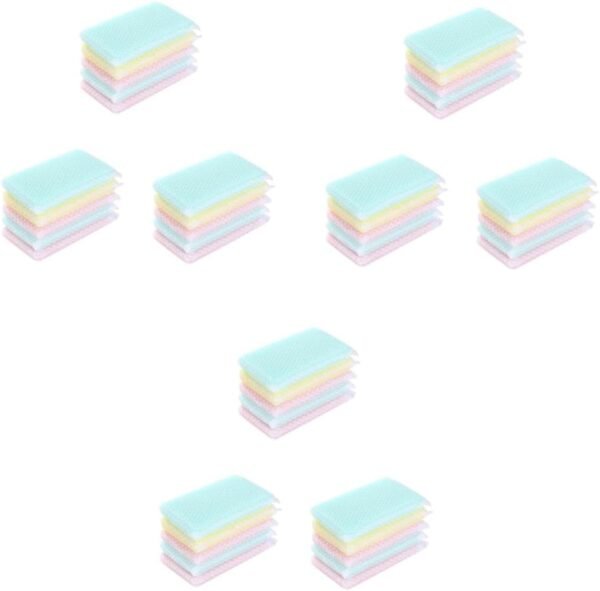 SECFOU 15 Pcs Dish Sponge Cleaning Sponge Sponges Kitchen Natural Sponge Scourer Bowl Sponge Sponges for Cleaning Dishwasher Sponge Car Sponge Cup Sponge Scrubber Sponges Net Sponge