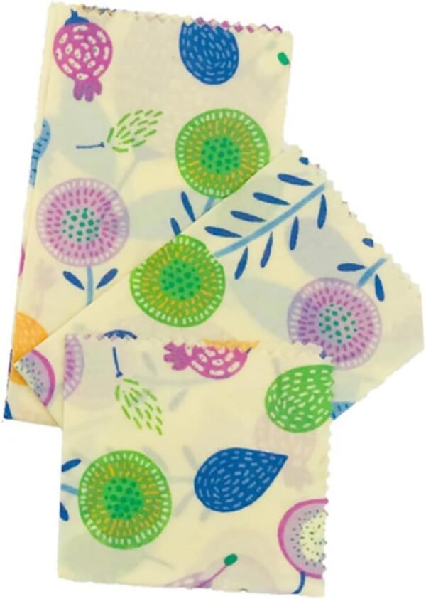 STOBAZA 6 pcs beeswax wrap reusable food wrap food wrapper food storage wrap beeswax food wraps Beewax Food Wraps Food Preservation Cloths Beewax Wraps sandwich - Image 8