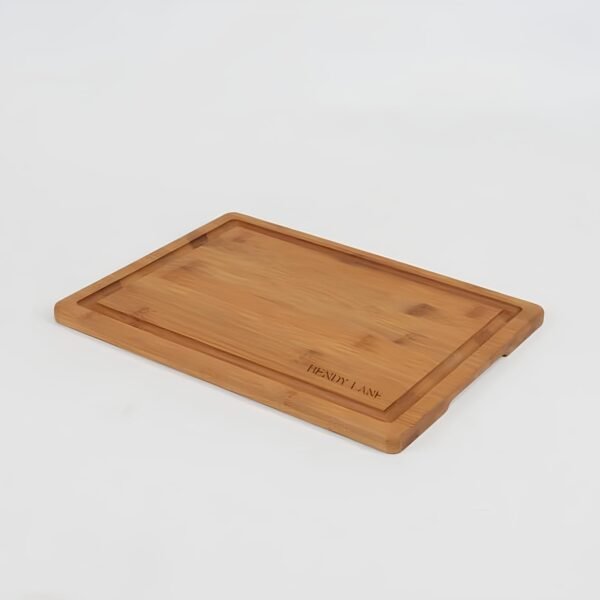 BENDY LANE Versatile 12x9 Bamboo Cutting Board - Durable, Knife-Friendly, Ideal for Slicing, Chopping & Serving