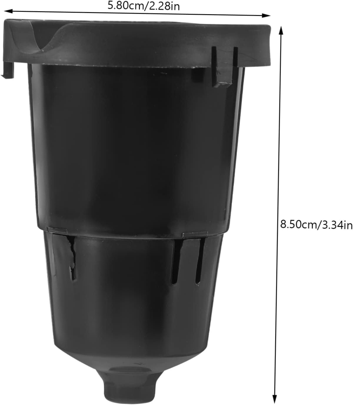 Cabilock 5pcs Coffee Filter Cup Reusable Coffee Filter Household Filter Basket Espresso Coffee Maker Espresso Machines Portable Coffee Filter Mesh Portable Coffee Maker Coffee Filters Pp - Image 3