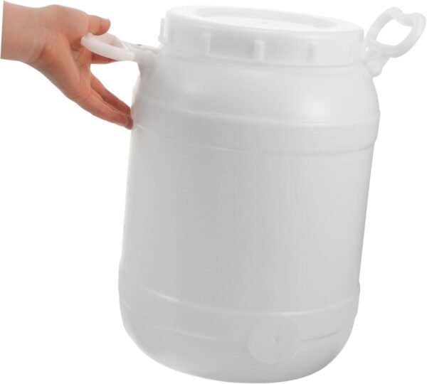 Mikinona Food Waste Bin Garbage Bin Recycle Airtight Container Kimchi Composting Bin Trash Bin Compost Pail Automatic Large Jar Trash Can Bins Indoor Garbage Can Lid Plastic - Image 9