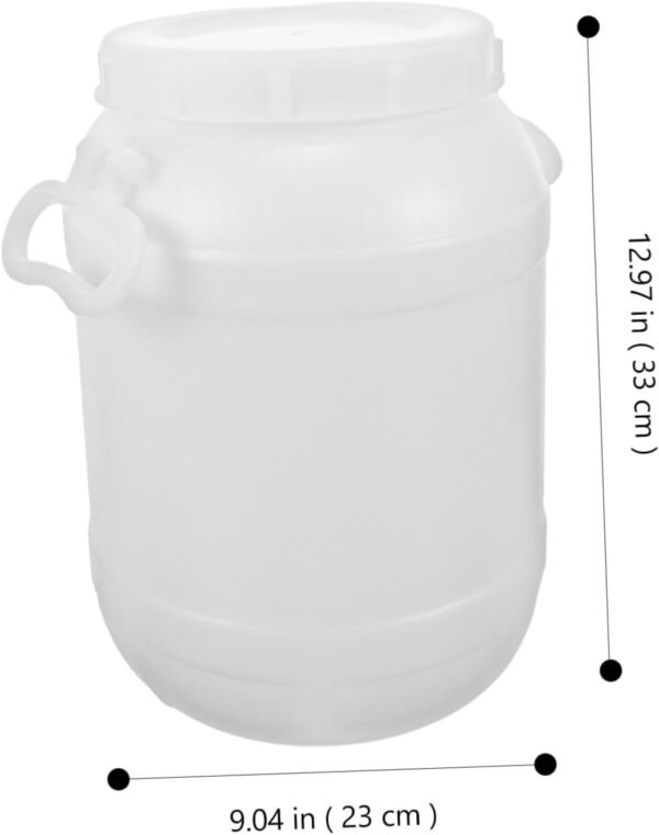 Compost Bin for Kitchen Bucket Dog Poop Garbage Can Outdoor Bins Food Waste Pantry Recycle Containers Compost Pail Automatic Trash Bin Lid Kitchen Trash Container Airtight Plastic - Image 4