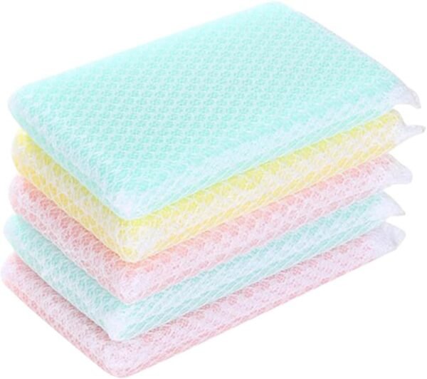 SECFOU 15 Pcs Dish Sponge Cleaning Sponge Sponges Kitchen Natural Sponge Scourer Bowl Sponge Sponges for Cleaning Dishwasher Sponge Car Sponge Cup Sponge Scrubber Sponges Net Sponge - Image 9