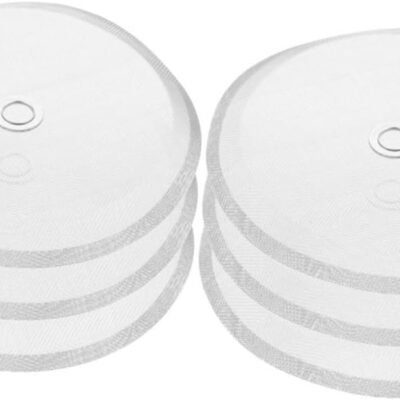 6pcs Coffee Machine Filter Coffee Filters Filters Coffee Concentrate Mesh Strainer Coffee Machine Strainer Mesh Reusable Coffee Filter Stainless Steel Coffee Filter