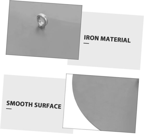 Iron Stove Lid Burning Replacement Lids Gas Cooktop Cover Cookware Lid Burning Stove Lid Stove Cover Gas Stove Protectors Furnace Accessories Gas Range Cover Home Burner Stove Lid - Image 7