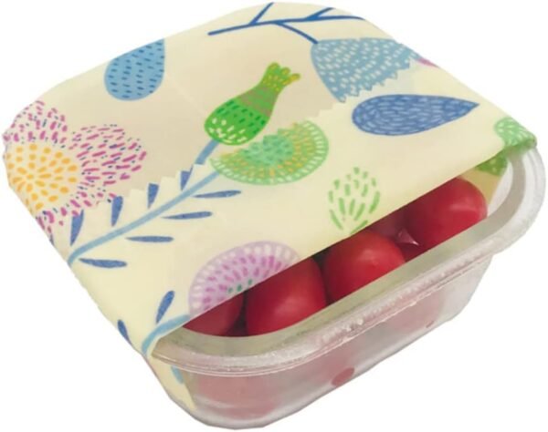 FOMIYES 3pcs Beeswax Food Preservation Cloths Reusable Food Wraps Wax Paper Food Wrapper Food Packing Paper Sandwich Food Wraps Beewax Wraps Household Beewax Food Wraps - Image 7