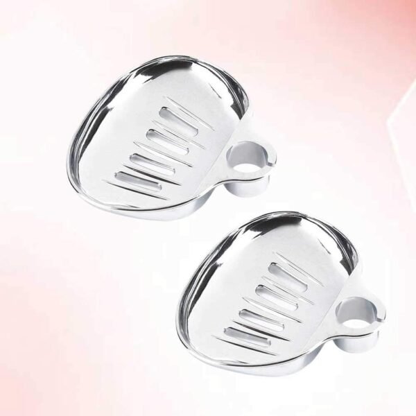 2pcs Soap Dish Bath Soap Case Shower Soap Container Soap Storage Case Bathroom Soap Holder Soap Shelf Shower Soap Holder Bathroom Accessories Shower Rod Storage Rack Tray - Image 6