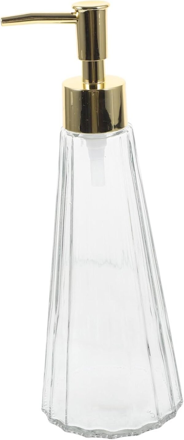 Cabilock Glass Lotion Bottle Hand Dispenser Soap Container Lotion Dispenser Hand Soap Dispenser Bathroom Accessories Glass Soap Dispenser Soap Dispenser Bottle Home Soap Bottle Pp