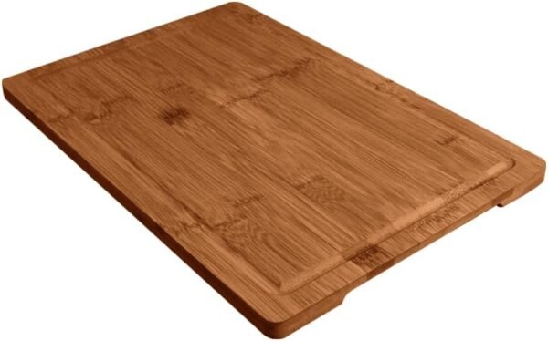 MelBell Bamboo Cutting Board Set Of 3 for Kitchen - Wooden Chopping Boards with Juice Groove - Wood Serving Board for Meat, Vegetables, Cheese - Image 8