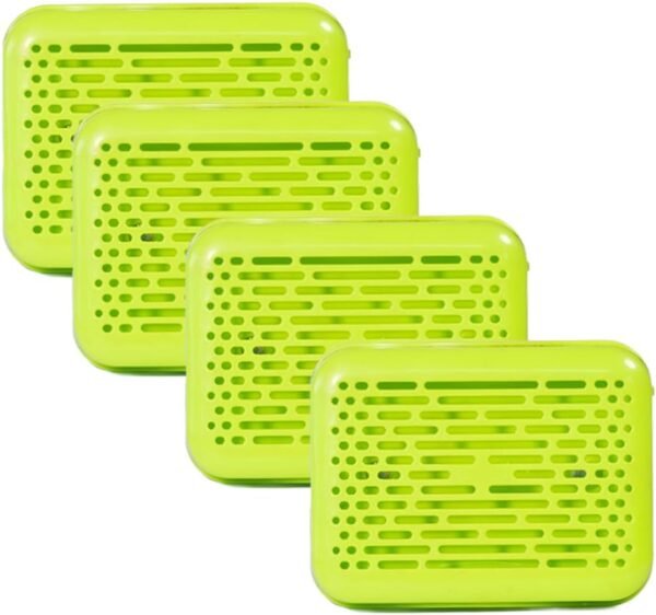 Refrigerator Deodorant(4Pack) -more Effective than BakingSoda-Natural Tasteless Refrigerator Deodorant-used in the Refrigerator, Storage Box or Lunch Bag